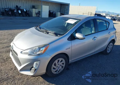 2016 Toyota Prius C Two from USA, damaged, VIN JTDKDTB38G1123619